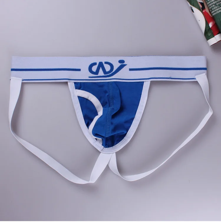 

3pcs/lot WJ net will be genuine men's underwear waist tight sexy thong sexy underwear pants men's doubles Ding