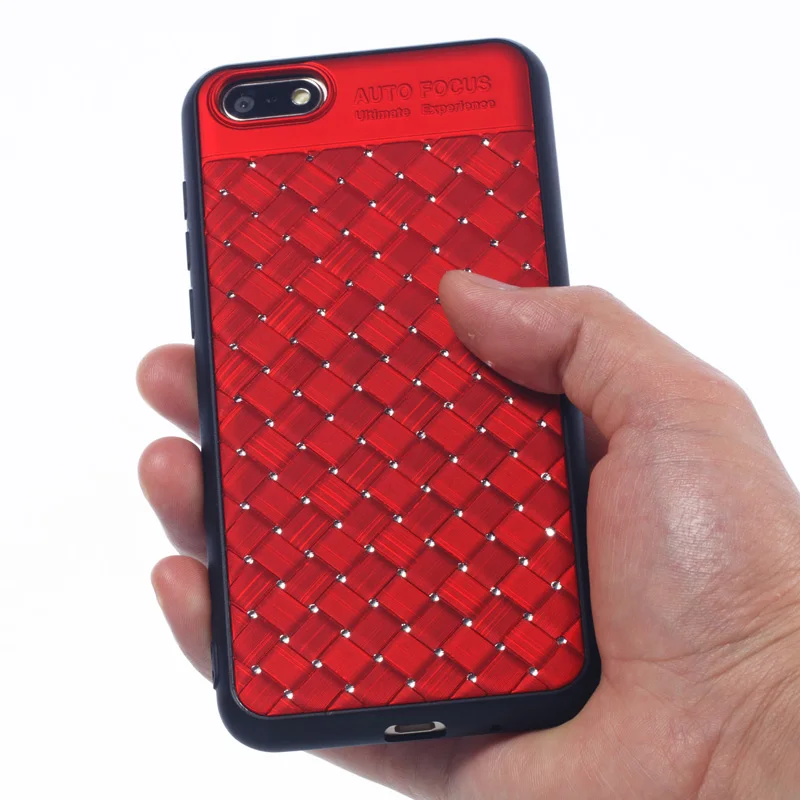 KaiNuEn Блестящий 3D чехол с бриллиантами для Huawei Y5 2018 = PRIME на силиконовых роскошных 360