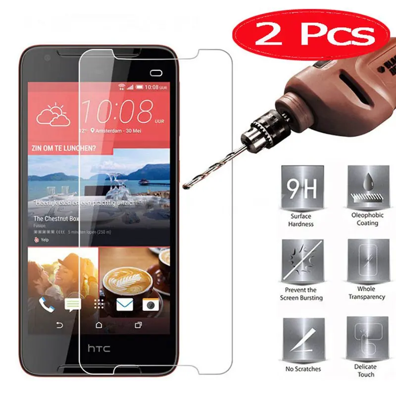 Закаленное стекло HOPELF для HTC Desire 628 2 шт. защитная пленка экрана телефона