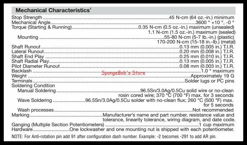 10 шт./лот 3590S-2-201L/202L/203L прецизионный мультиповоротный потенциометр кольцевой