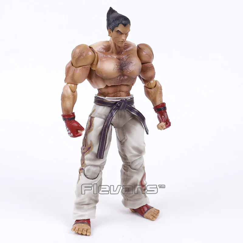 Tekken Tag Tournament 2 Play Arts Kai Mishima Kazuya ПВХ фигурка Коллекционная модель игрушки