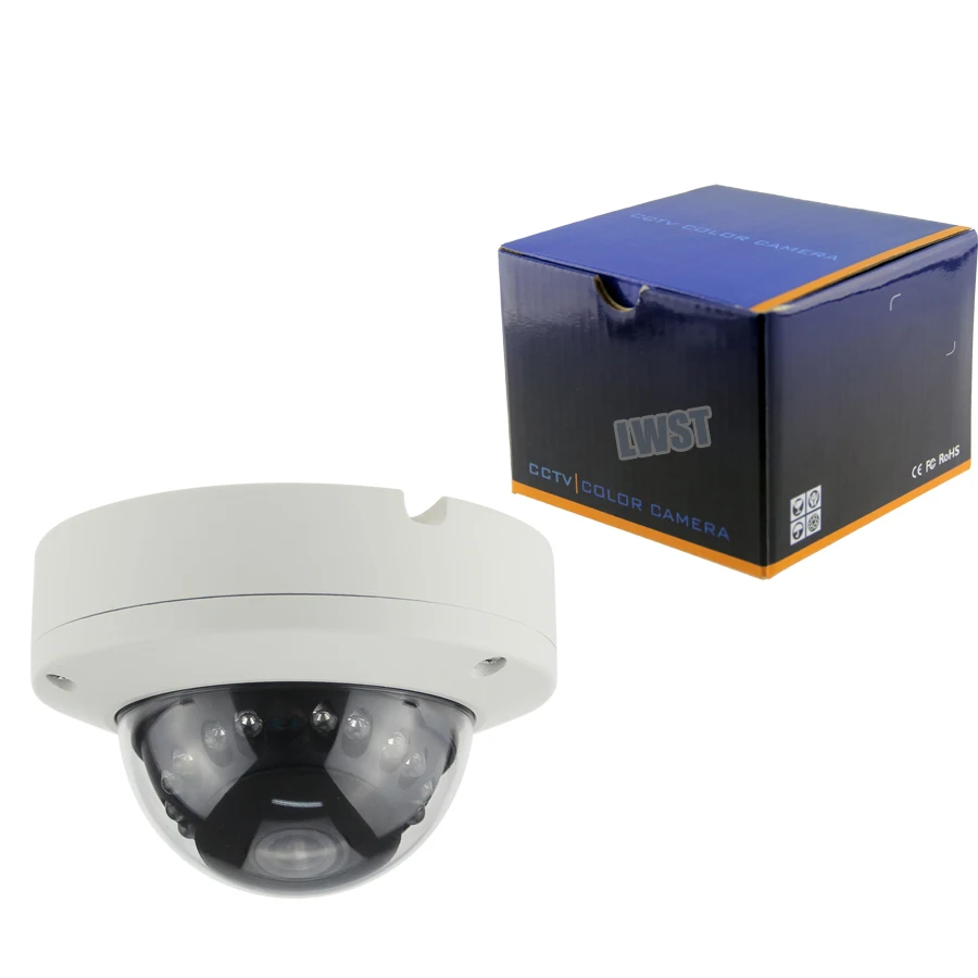 Новые металлические vandalproof + Водонепроницаемый IP66 Открытый 2 в 1/AHD/TVI Камера 3.0mp PK 2mp