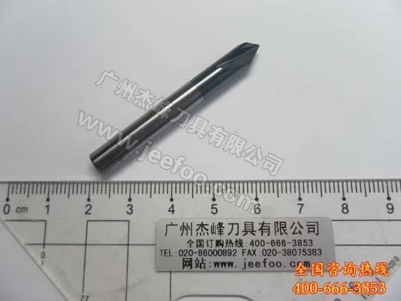 安い コーティング 2 スパイラルカッターで角、 CNC ルータービットサイズ 6*45