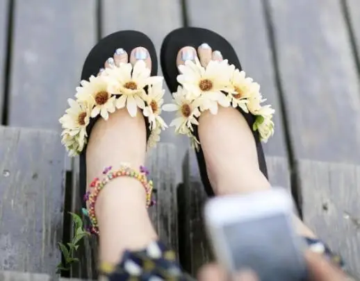 2017 г. новые модные летние женские шлепанцы на танкетке сандалии Повседневные