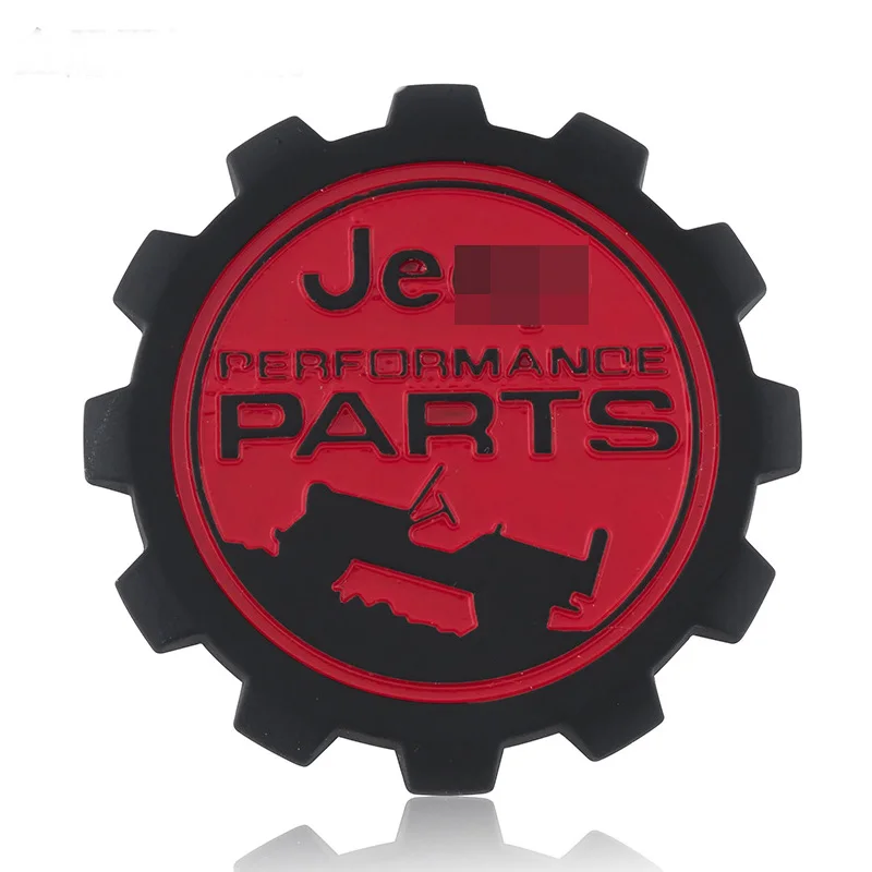 B-blakc-red Память для Jeep Renegade Compass Wrangler JK 4x4 Grand Cherokee Chevrolet Ford автомобильные металлические Крылья Наклейка на крышку топливного бака - Название цвета: B-blakc-red