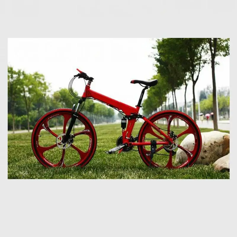 Складной велосипед Kalosse новинка 2017 горный с рамой из сплава гидравлические