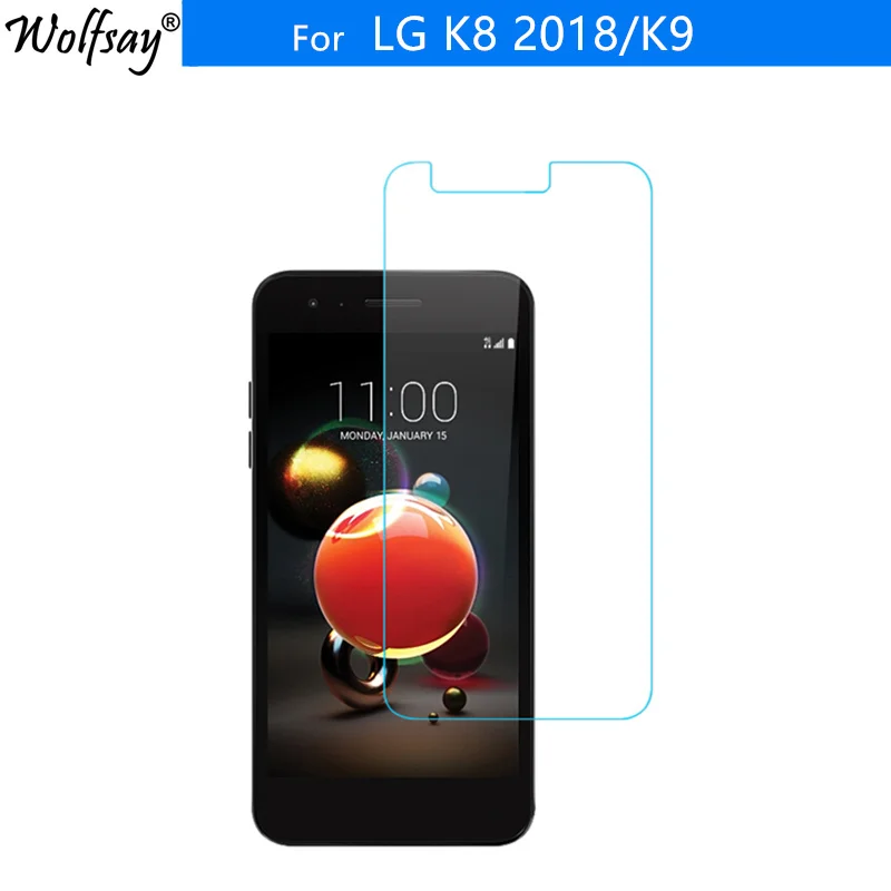 2 шт. Защитное стекло для LG K9 закаленное 9H защитное / K8 2018 Aristo X210 5&quot|Защитные