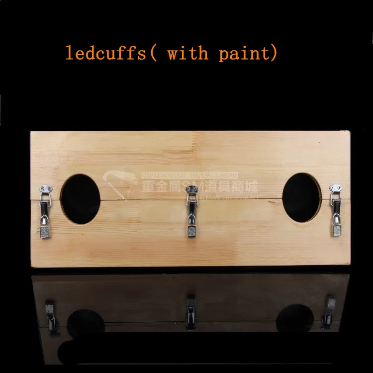 Новинка Дизайнерские деревянные наручники для ног из натурального дерева