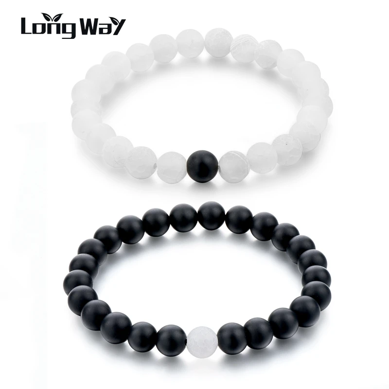 Браслет LongWay из натурального камня браслет богемные модные амулеты браслеты с