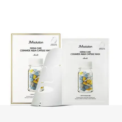 Капсульные маски JMsolution для ухода за кожей Церамид Aqua(Centella Madeca) 10ea 1