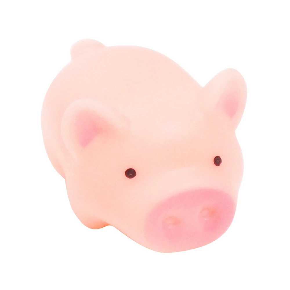 5 шт. Милая мультяшная кричащая свинья Новинка забавная сжимаемая звуковая