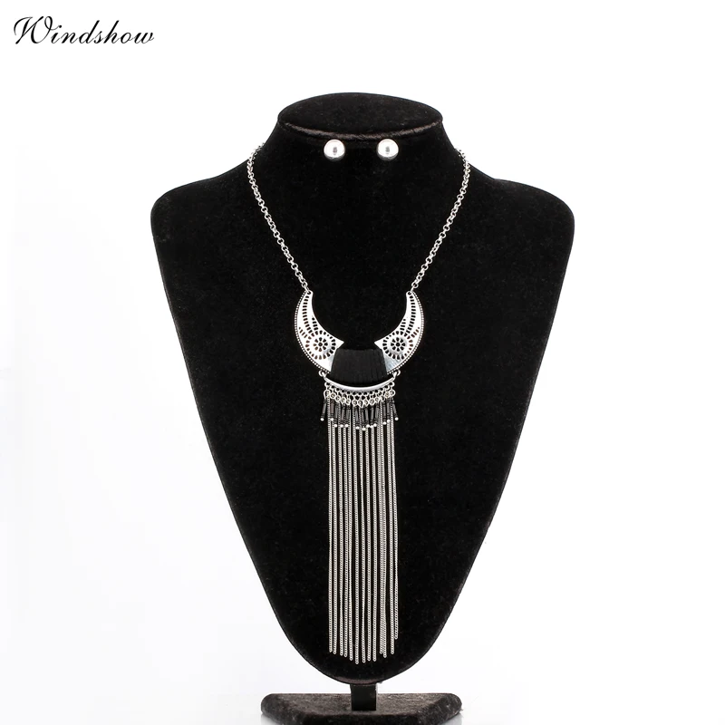 Золото или ленты Цвет длинной цепи Кисточки из бахромы бисера Полумесяца бар