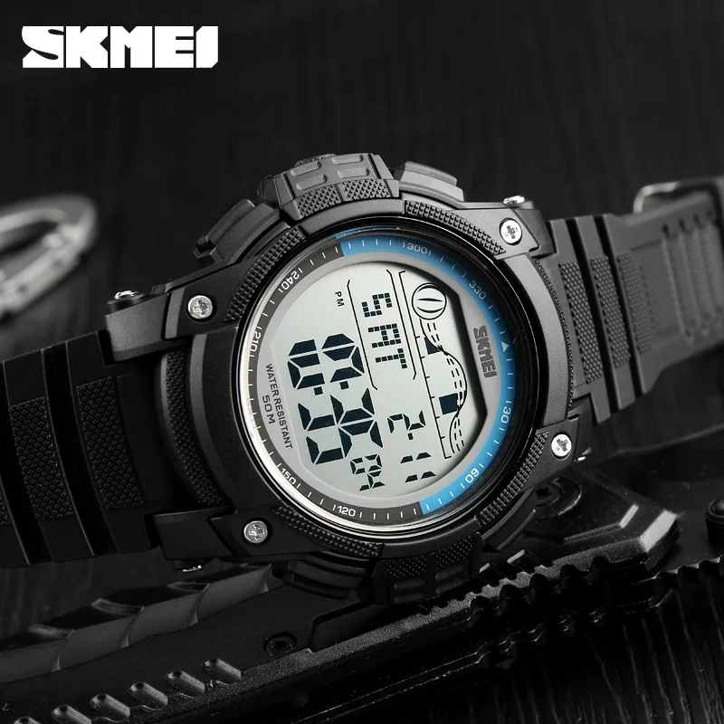 

SKMEI Sports Watches Waterproof Digital Men's Watches LED Casual Electronics Student Wristwatches Clock Relogio Masculino
