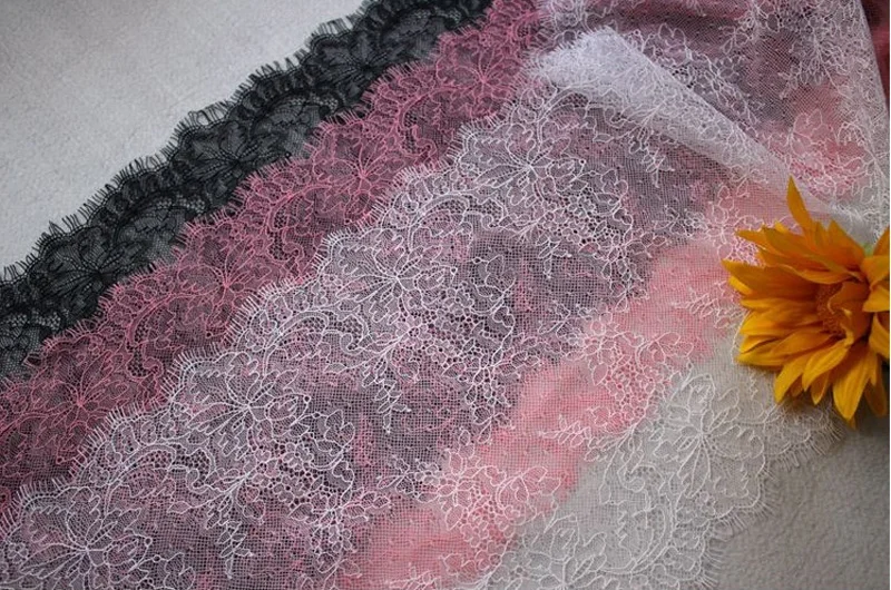 3 метра мягкая нейлоновая французская кружевная отделка для ресниц шитье своими