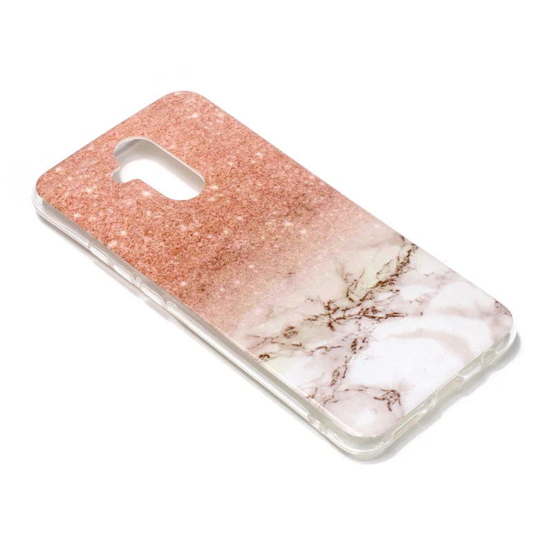 Fashion Mandala Marble Cellular Phone Soft TPU Silicone Case Cover Shell Coque Funda Hull for HUAWEI Mate 20 Lite |