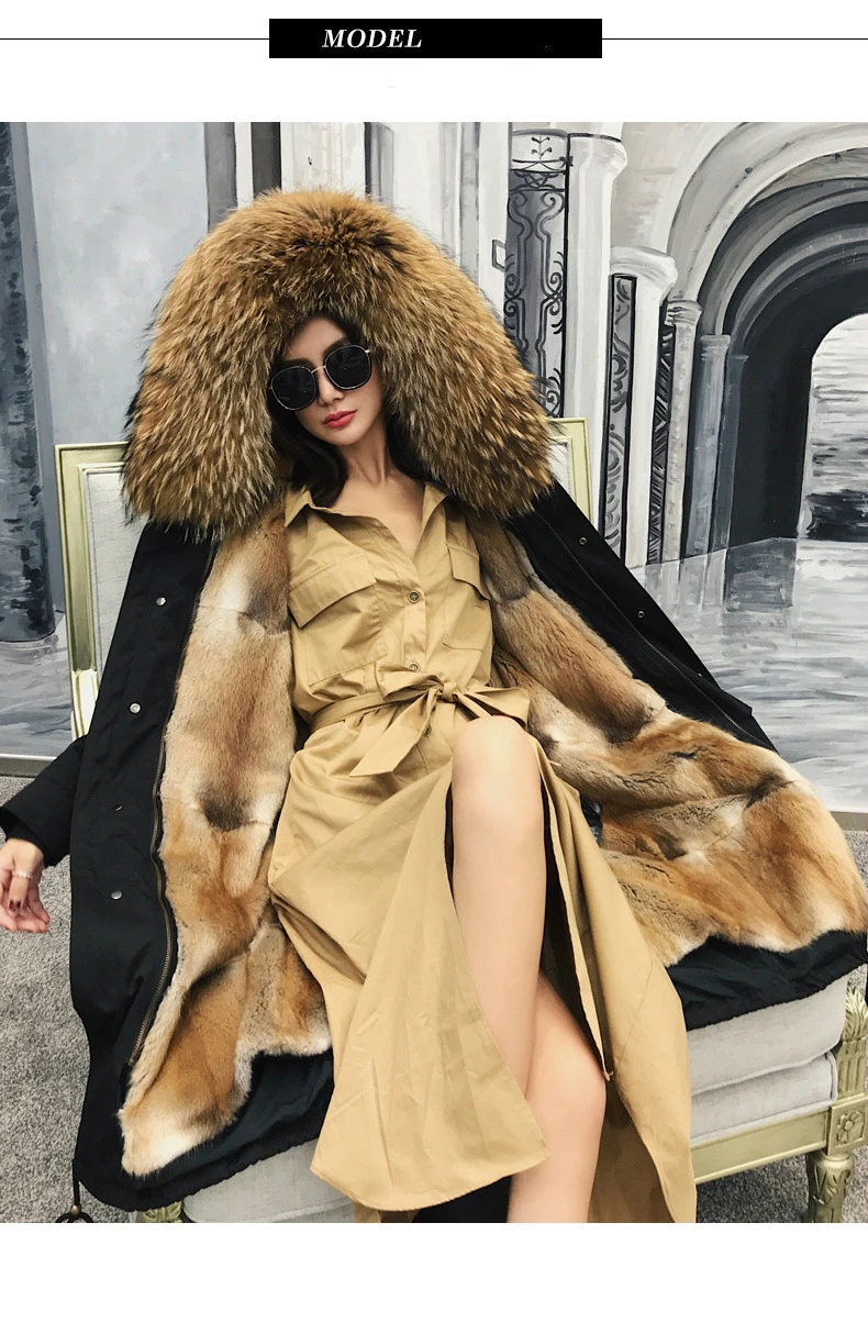 OFTBUY, водонепроницаемая парка, зимняя куртка, женская шуба из натурального меха енота, Воротник из меха Капор из норки, съемная уличная одежда