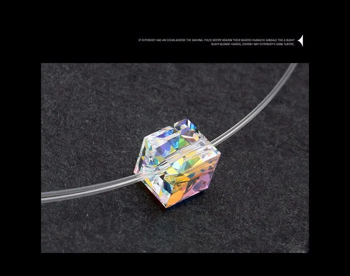 Baffin, оригинальные кристаллы от Swarovski, колье, ожерелье с бесконечной цепочкой, модное ювелирное изделие для женщин, вечерние аксессуары