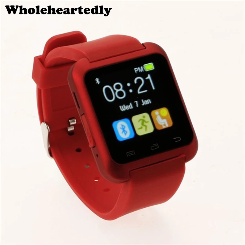 Модные умные часы U80 с Bluetooth наручные Смарт для iPhone 4 5 6 Samsung S4 Note 2 3 HTC xiaomi Android