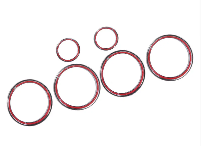 For Land Rover Discovery Sport 2015 2016 Accessories Door Speaker Ring Trim Sticker ABS Matte Chrome Car Styling | Автомобили и