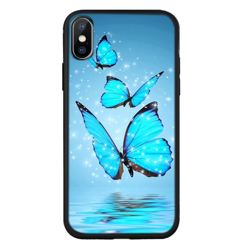 Мягкий чехол для iPhone X XR XS 11 11Pro 7 8 Plus чехлы обложки Max A30 |