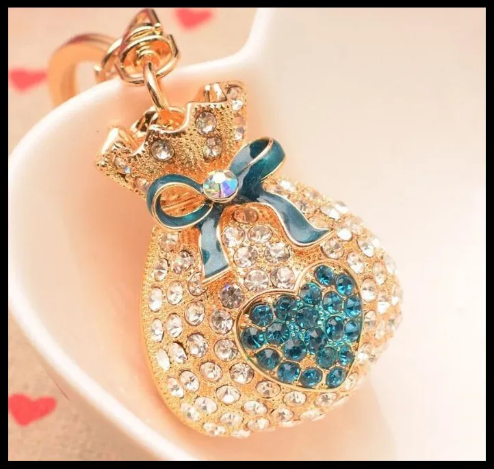 Fashion Creative Lucky Bag KeyChain Girls Ornaments Car Exquisite Gift Birthday Party Favors Brand New | Дом и сад