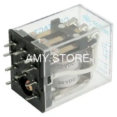 HH53PA MY3NJA 5A 12VDC/24VDC/24VAC/110VAC/220VAC катушка PCB Сварка электромагнитное реле 3PDT 11