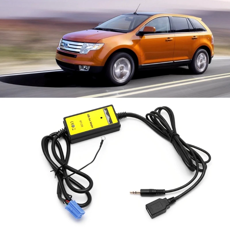 Автомобильный аудио MP3 интерфейс CD адаптер преобразователь AUX SD USB кабель для