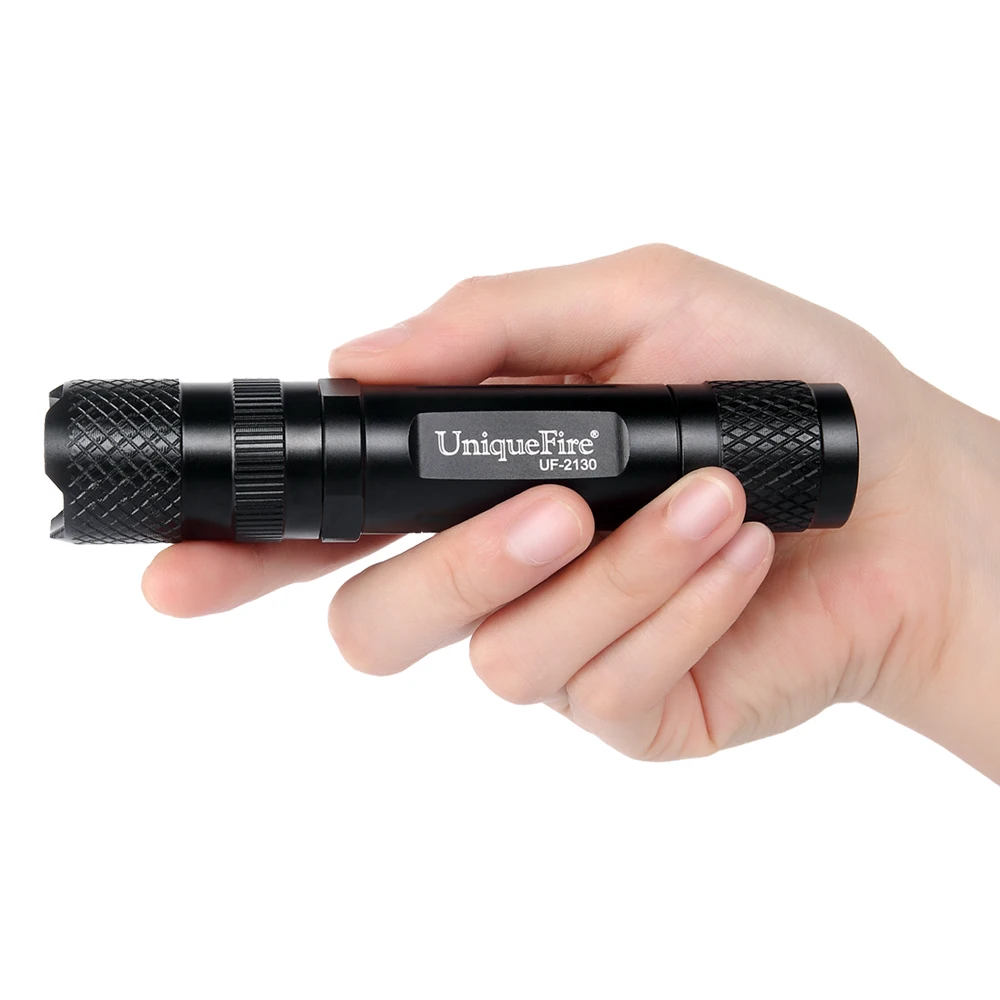 UniqueFire UF-2130 Police Equipment XML2 Led Lights 1 Mode Black Rechargeable lamp For 1*18650 Battery Shockproof | Лампы и освещение