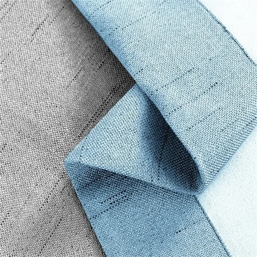 Water Blue -Gray Высококачественная однотонная шовная затемненная оконная занавеска, льняная ткань для гостиной, спальни, высокое затенение, украшение для дома 205#4 - Цвет: Water Blue -Gray