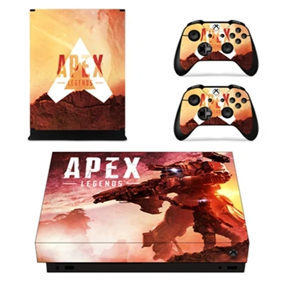 YSX1X2023 Новейшая игра Apex legends Кожа Наклейка для Xbox One X консоль контроллер Виниловые Наклейки Обложка протектор для Xbox One X - Цвет: YSX1X2023