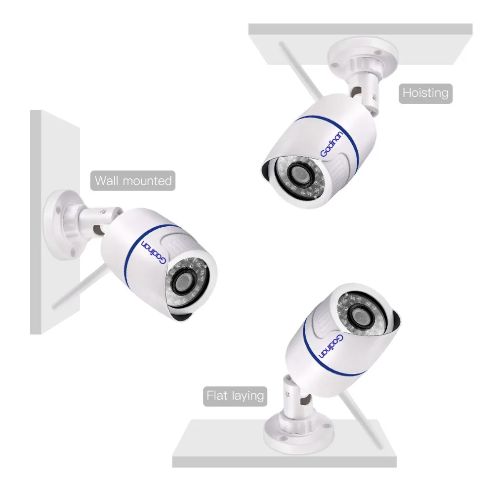 IP-камера видеонаблюдения Gadinan HD 1080P беспроводная с ночным видением | Безопасность