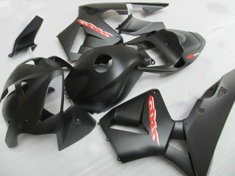 

km Motorcycle Full Fairings For CBR600 CBR600RR F5 Year 05 - 06 2005 2006 Fairing Kits New Injection ABS Plastic matte black