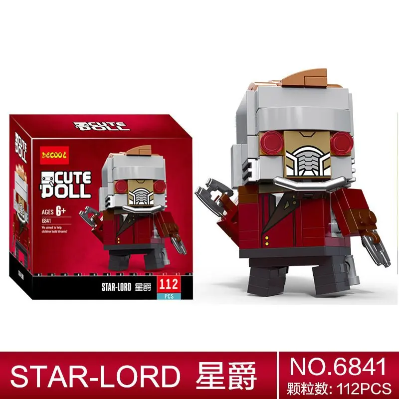 Детские строительные блоки Brickheadz Супергерои DC Лиги справедливости Железный