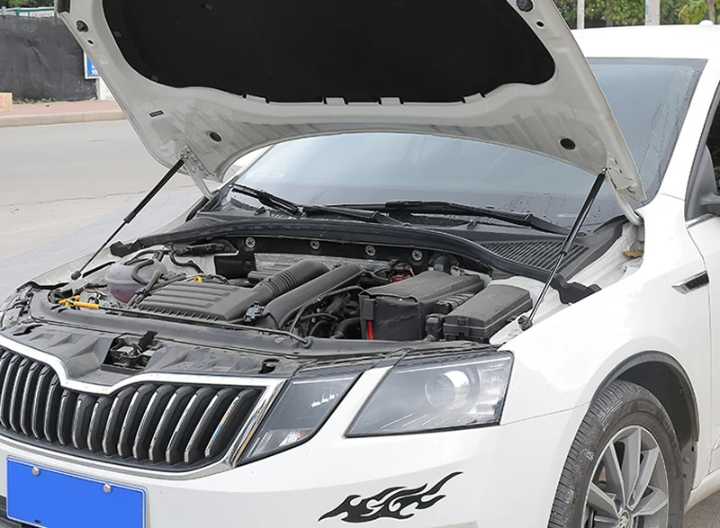 Для Skoda Octavia MK3 A7- Авто Ремонт передний капот крышка двигателя гидравлический стержень, пружинный упор амортизатор 2 шт