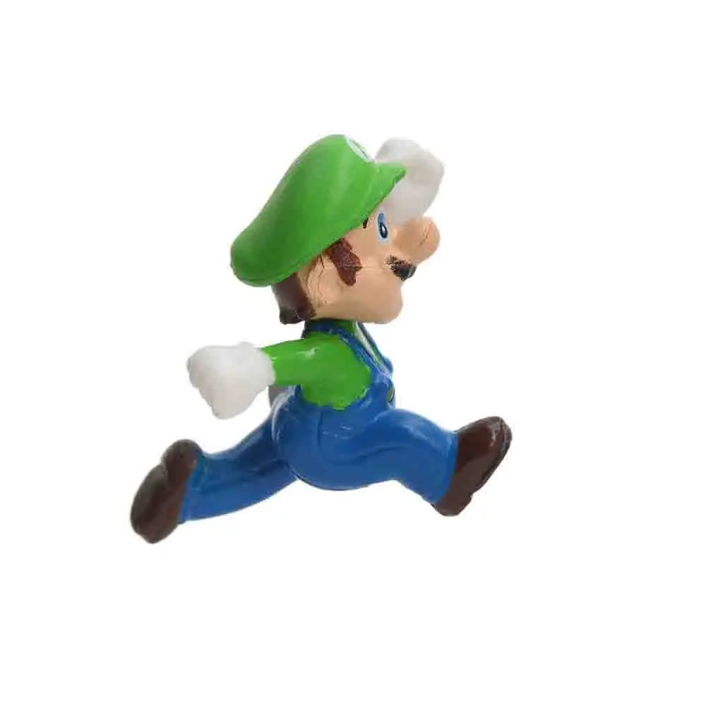Luigi Принцесса Радуга облака 3D стереоскопический Супер Марио Луиджи Bros магниты на холодильник стикер сообщений детская игрушка подарок на день рождения - Цвет: Luigi
