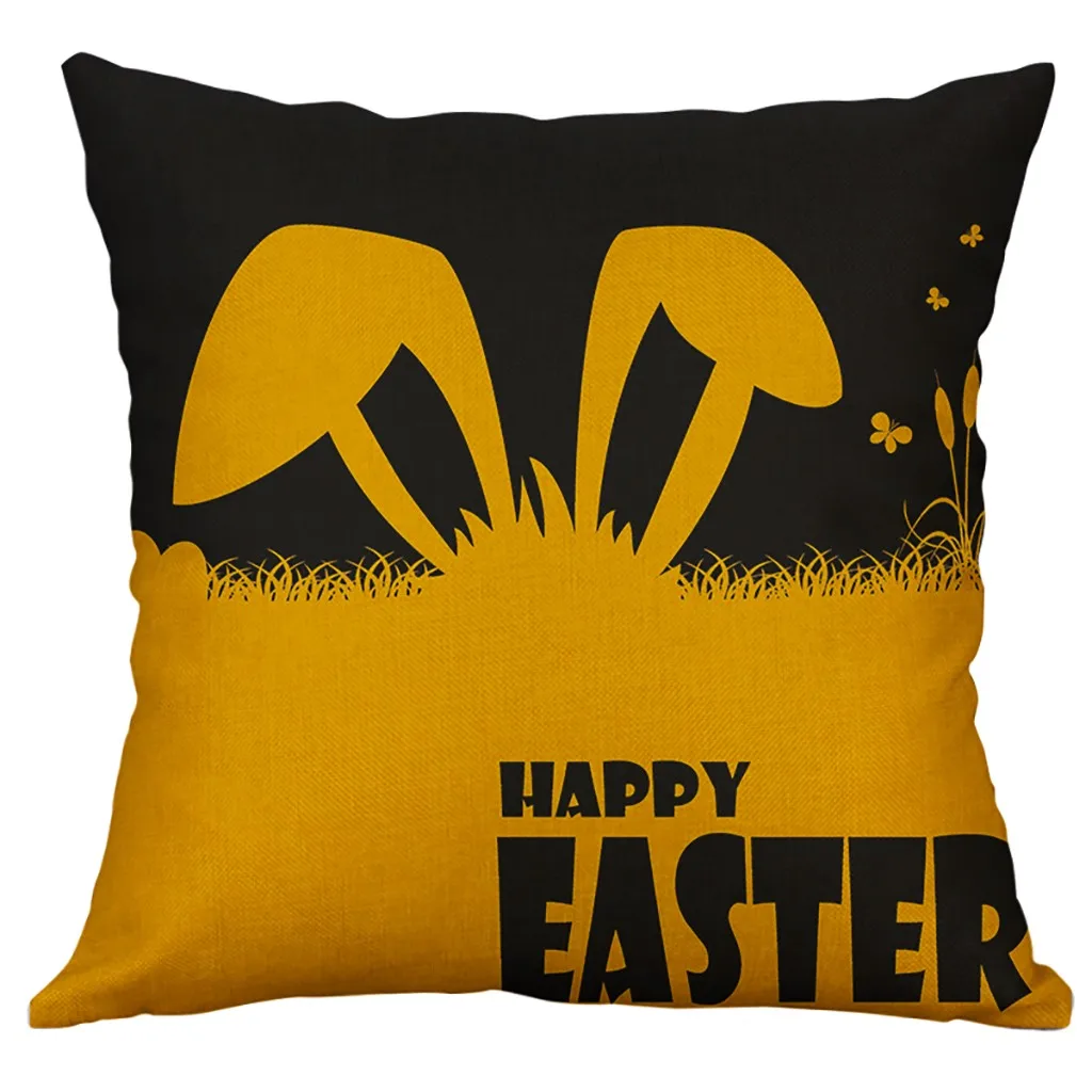 Наволочка из хлопка и льна квадратные мягкие подушки Наволочки на талию домашняя