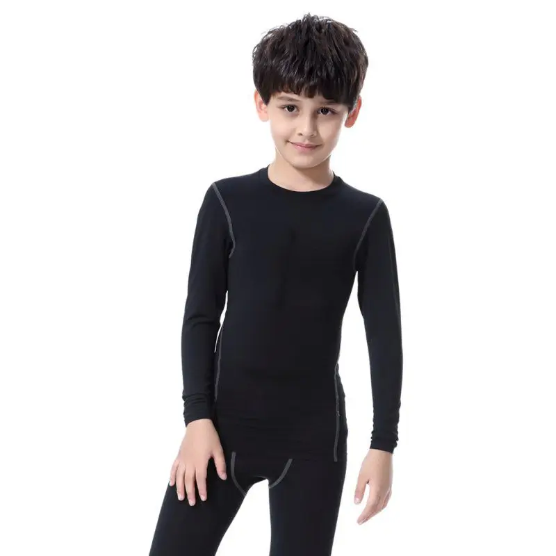 Детские компрессионные штаны для мальчиков спортивная одежда бега