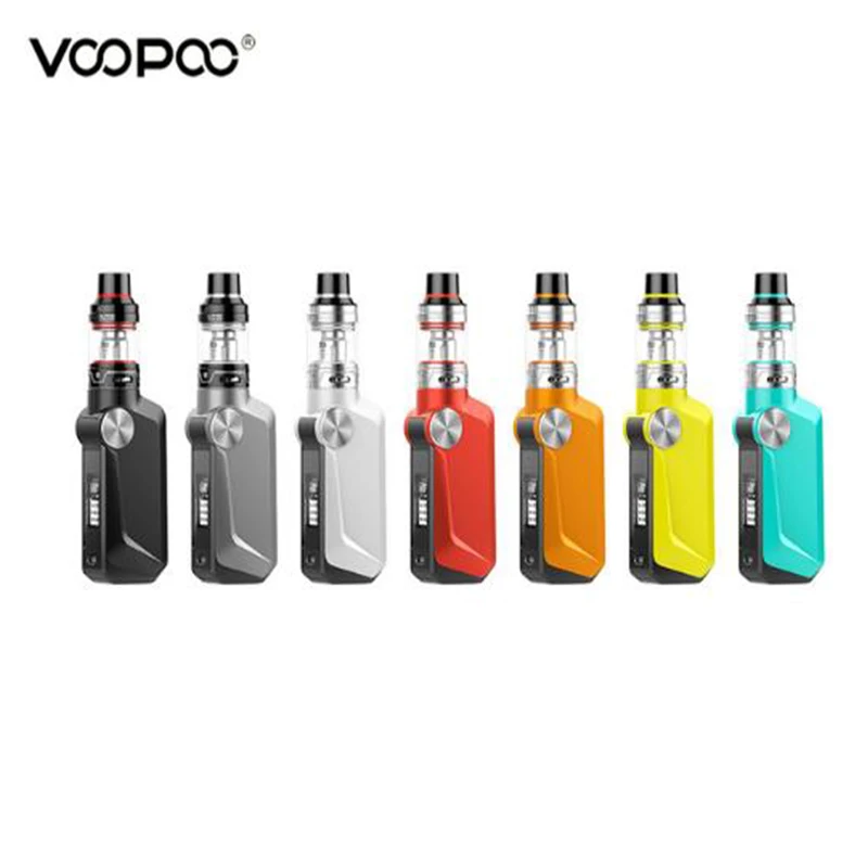 Оригинальный комплект VOOPOO MOJO 88 Вт Box TC Mod встроенный аккумулятор 2600 мАч и 3 5 мл/1 8 мл