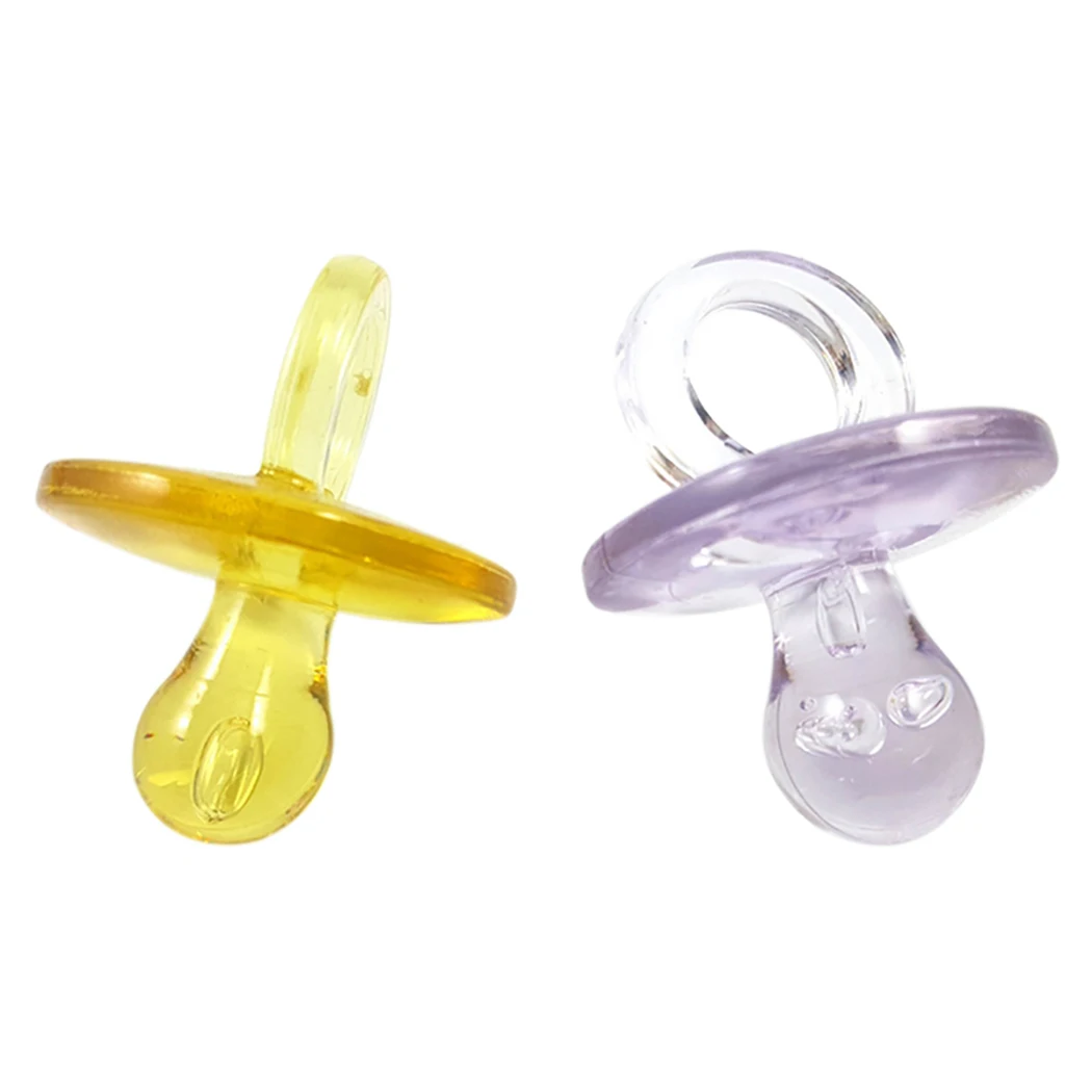 

50PCS Bird Toy Nipple Shape Bird Chew Toy Pet Teething Toy Parrot Toys Nipple Bite Colorful Birds Supplies DIY Accessory