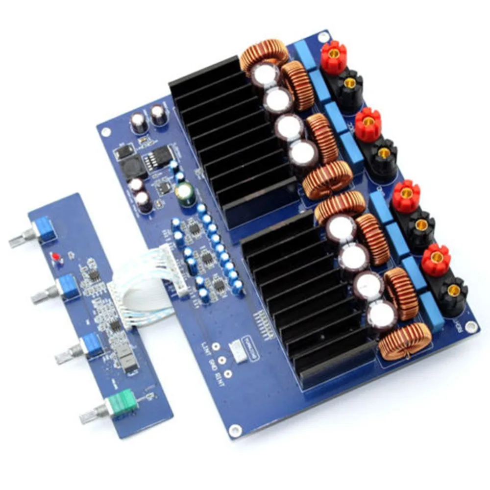 TAS5630 2,1 1200 Вт DC48V Класс D высокомощная домашняя Aduio цифровая плата усилителя YJ завершенная Плата усилителя в сборе