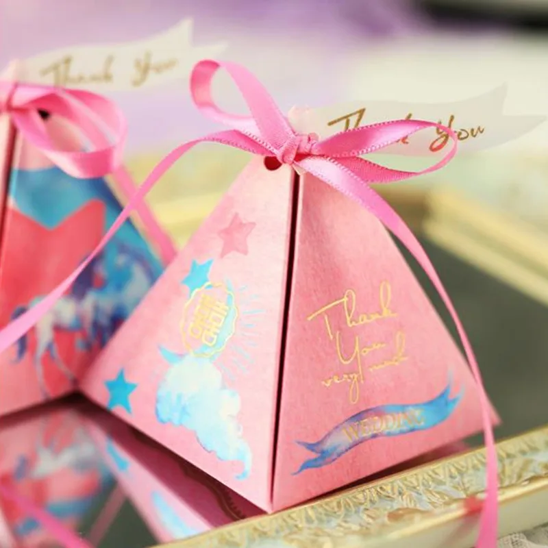 Marble European Candy Box Thank You Label Ribbon Wedding Supplies Birthday Party Creative Gift Packaging 30pcs | Дом и сад