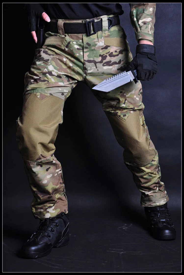 Refire gear, камуфляжные штаны для бега, военные тактические штаны для мужчин, армейские военные водонепроницаемые брюки-карго, мульти одежда с карманами, непромокаемые брюки
