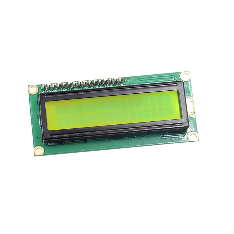 1 шт. ЖК дисплей 1602 + I2C LCD Модуль Желтый экран IIC/I2C для ar duino|lcd 1602|lcd screen 1602lcd i2c |