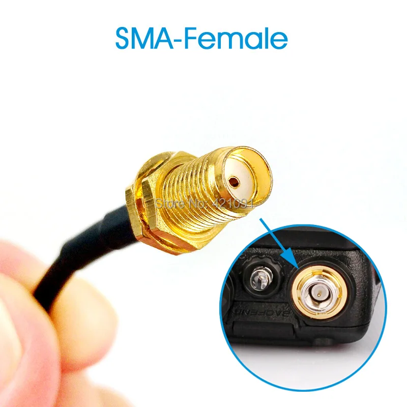 SMA F автомобильная антенна UT 102UV для BAOFENG UV 5R BF 888S 82 Kenwood 5RE TK3207 портативная