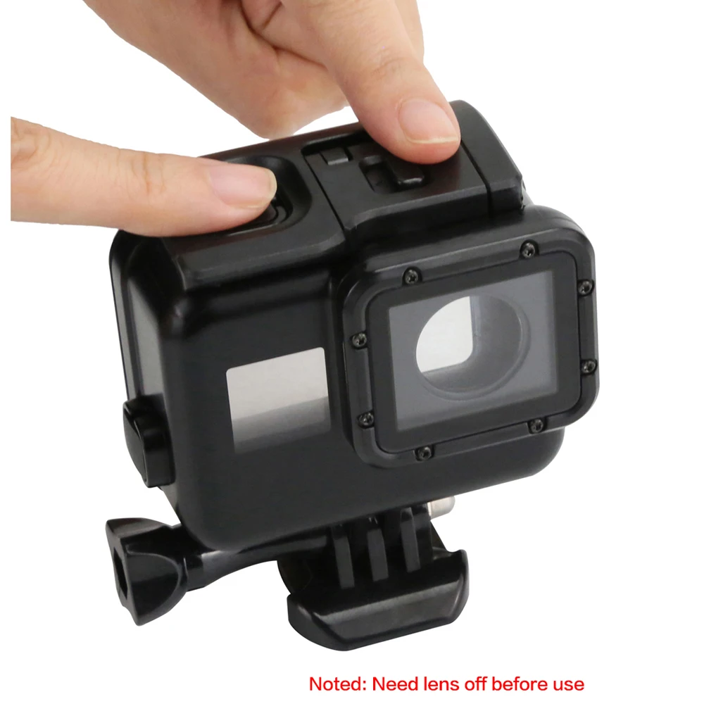 Черный водонепроницаемый чехол для камеры GoPro Hero5 HERO 5 Hero аксессуары экшн камеры|for