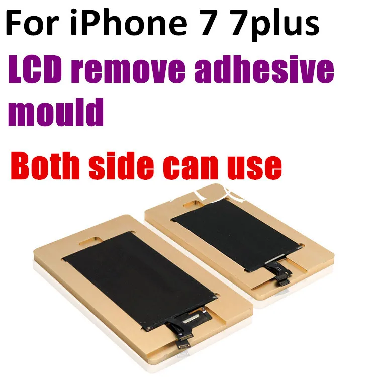 1 шт. для iphone 7G 7 plus 4 &quot5 5&quot ЖК-дисплей удаления клея УФ-клея поляризационная форма