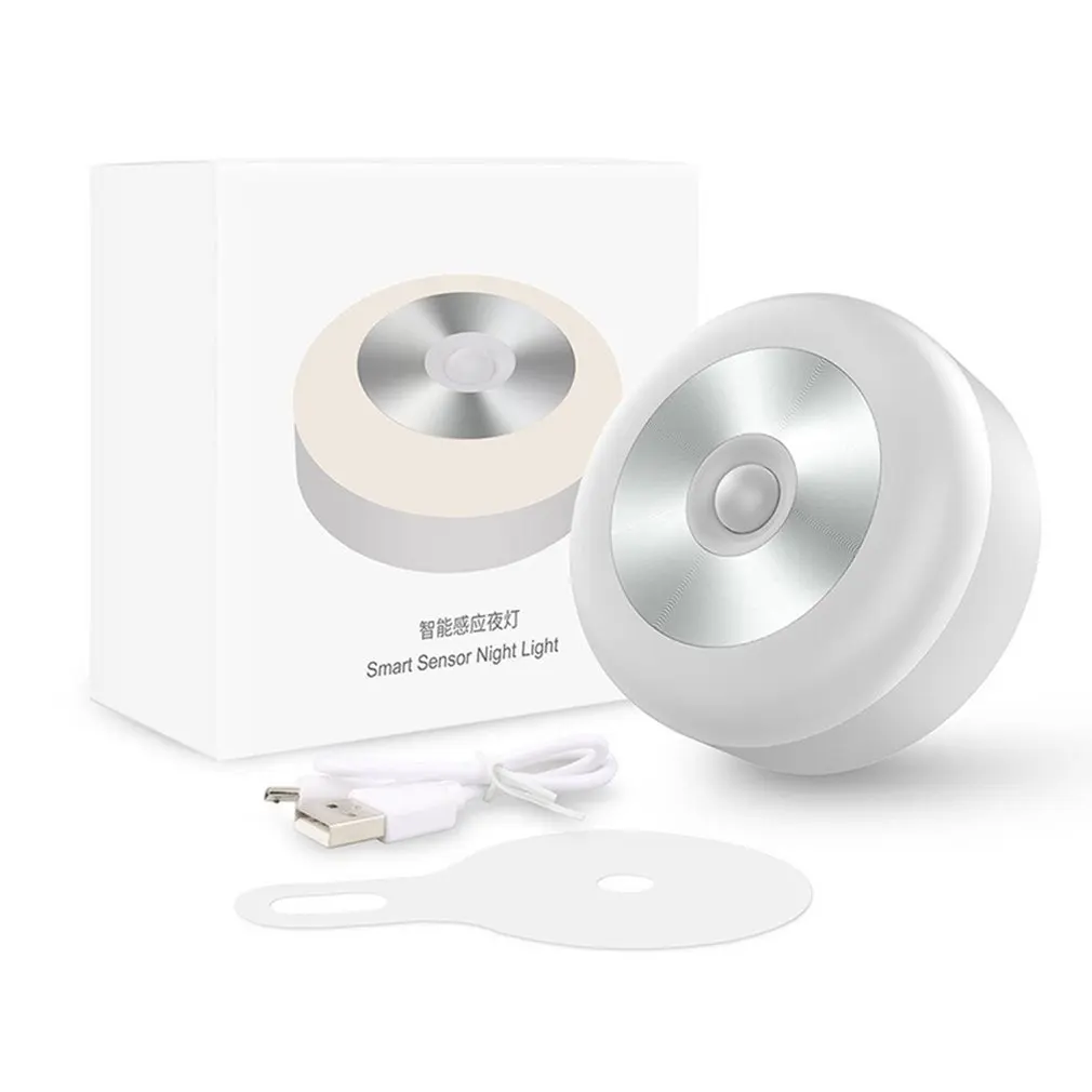Мини светодио дный ночник 0 8 Вт освещение авто Сенсор умный ребенок Спальня