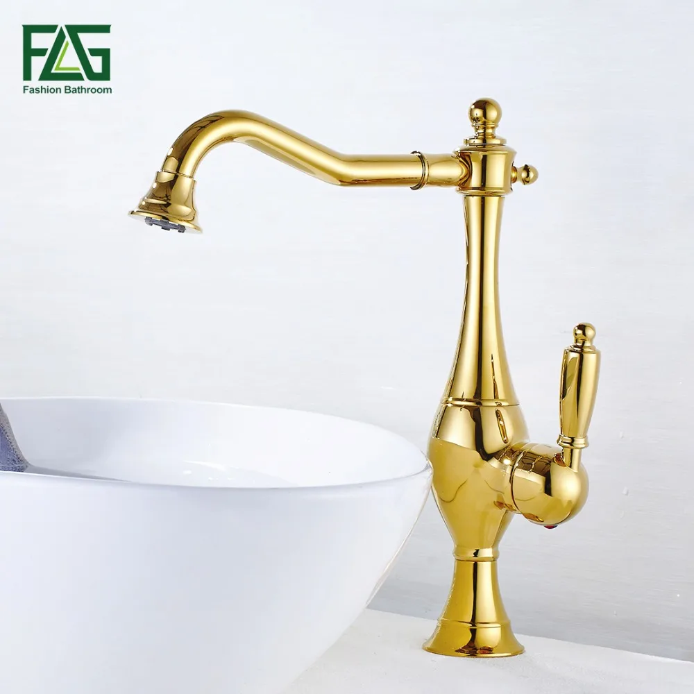 Смеситель для раковины с поворотом на 360 градусов 134 22 г|deck mounted|taps chinabasin faucet |
