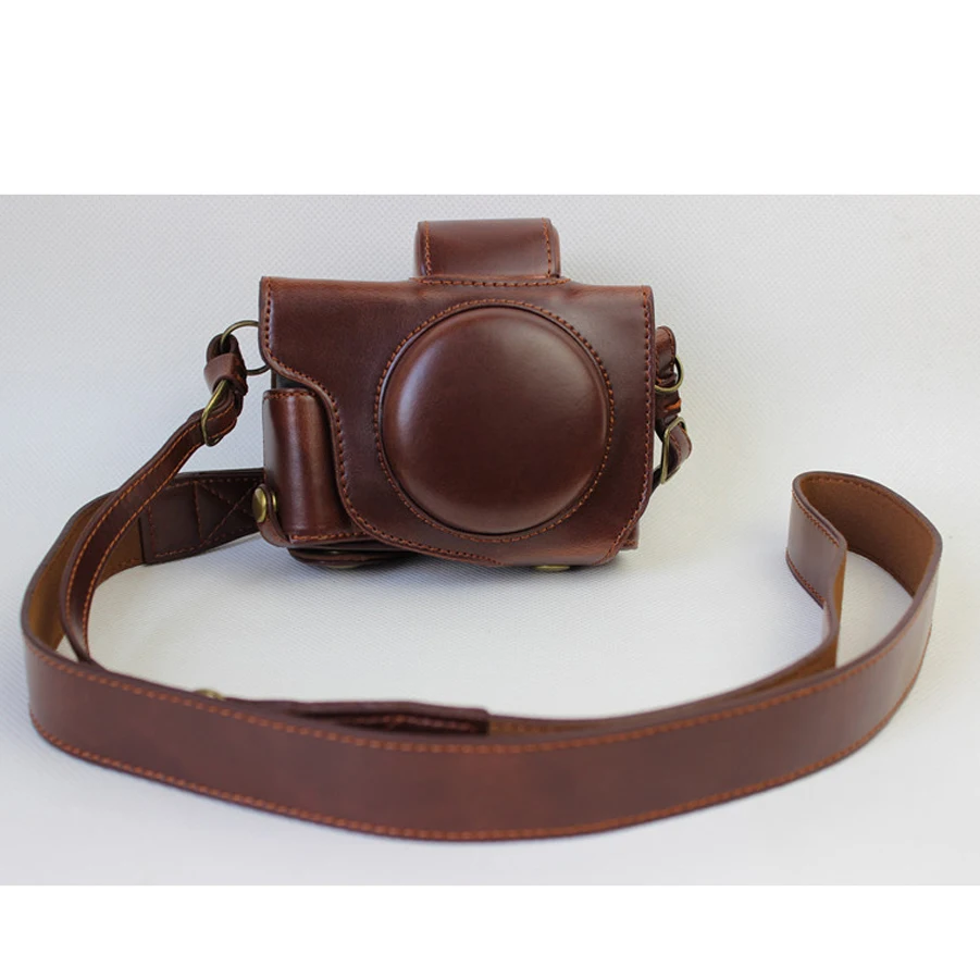 Бесплатная доставка Заводская Роскошные цифровой Камера всего тела сумка PU