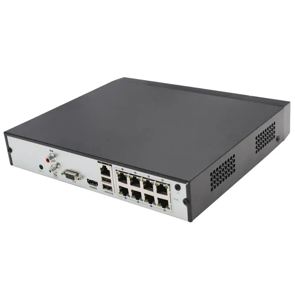Hikvision HiLook NVR 108MH C/8 P OEM 8CH POE 8 канальный 4K CCTV система 8MP IP камера видеорегистратор с 2